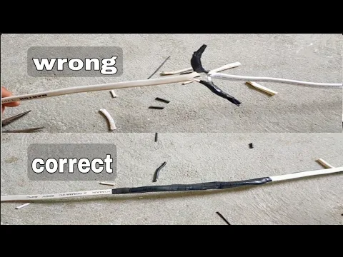 Awesome idea how to properly joint of PDX wire // correct and wrong.