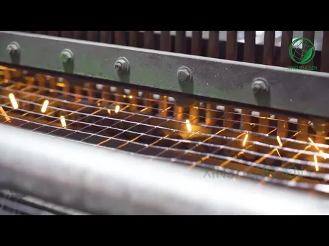 How It's Made - Welded Wire Mesh  Manufacturing