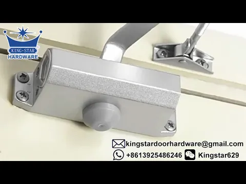 To install a hydraulic door closer within 3 minutes!