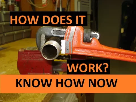 How to Use a Pipe Wrench