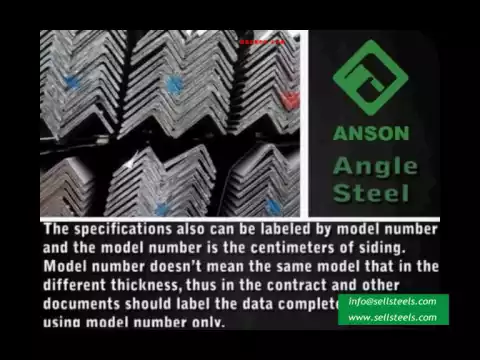 Angle Steel, Angle Steel Bar, Sizes