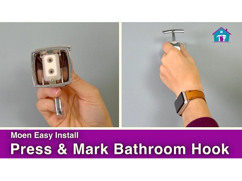 How to Install Press & Mark Bathroom Hook