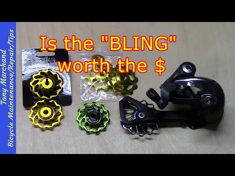Replacement Pulley Wheels: Bling for the Bucks??