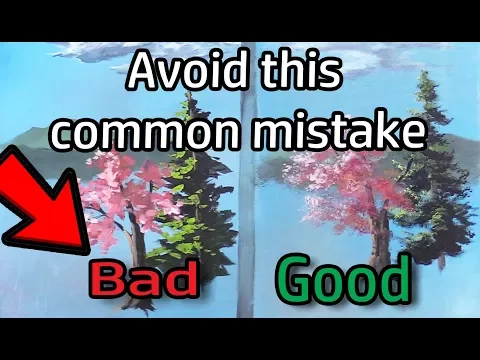 Avoid this COMMON MISTAKE | Acrylic Painting
