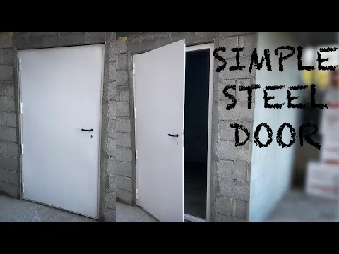 Making a Simple Steel Door