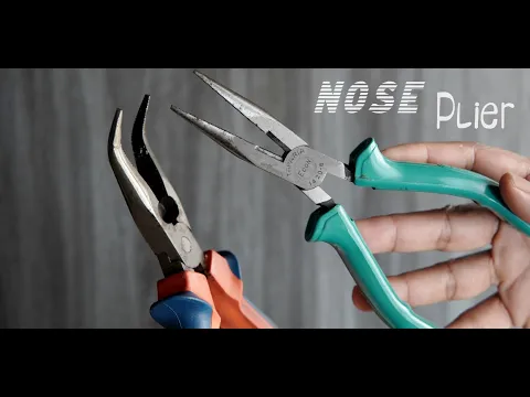 Nose Pliers - How To Use | Basic DIY Hand Tools for Household project