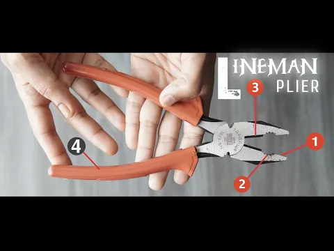 Lineman Pliers | Combination Pliers - How To Use | Basic DIY Tools