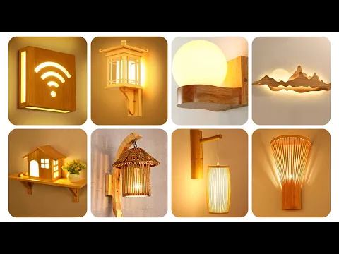 49 Creative Wooden Wall Lighting Fixtures Ideas To Brighten Up Your Home | Wall Lamp | Wall Sconces
