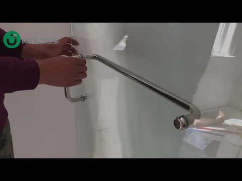 Easy Installation Glass Door Handle Install in Shower Room Fittings (Jianlai Hardware)
