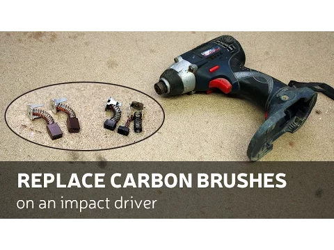 DIY: Replace Carbon Brushes On An Impact Driver