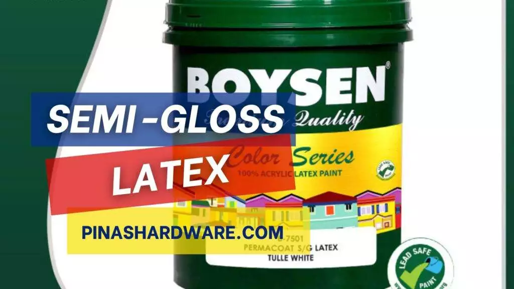 Semi-Gloss Latex Price List Philippines