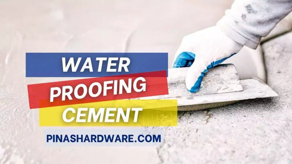 water proofing cement price philippines