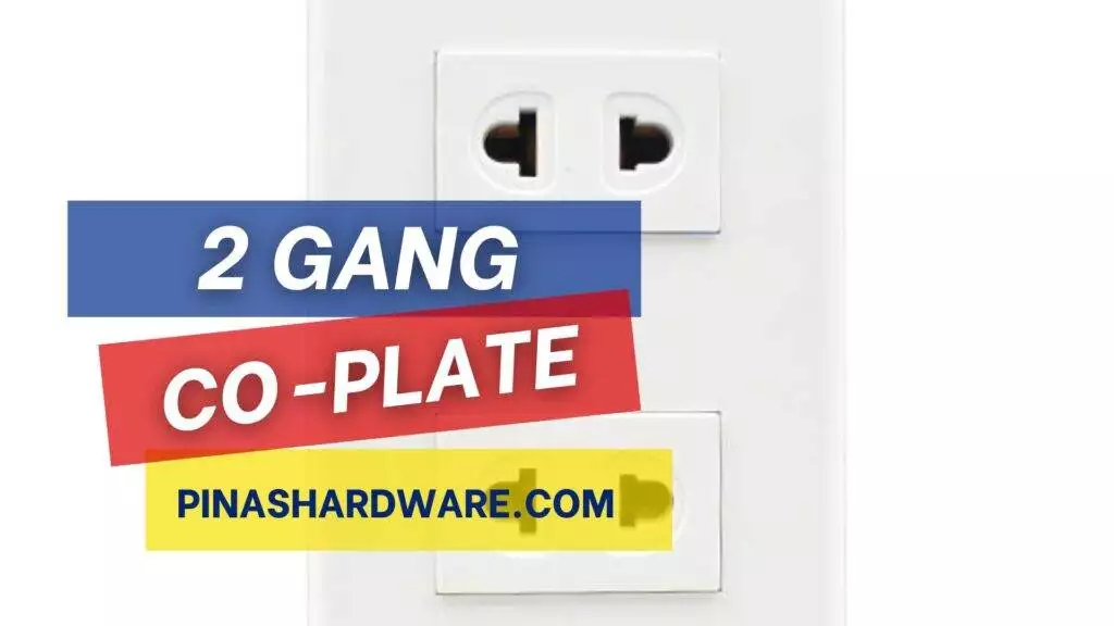 2 gang co plate price philippines